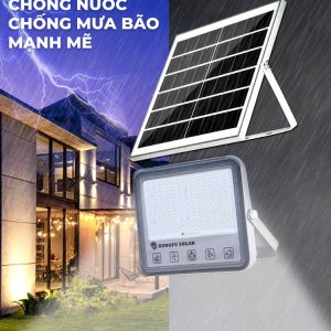 Đèn Pha chống chói Năng Lượng Mặt Trời 50W