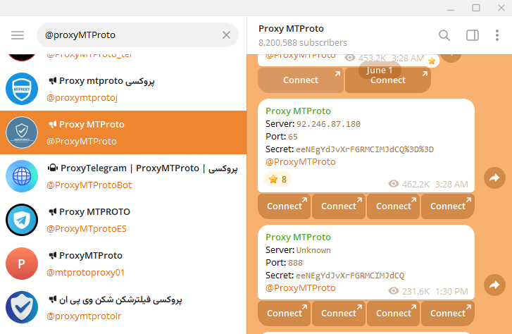 Cộng đồng chia sẻ MTProxy miễn phí cho Telegram bị chặn